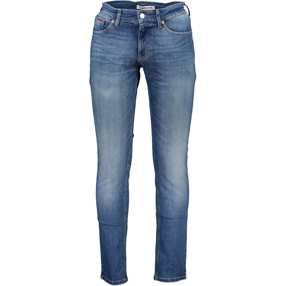 Blue Cotton Jeans & Pant