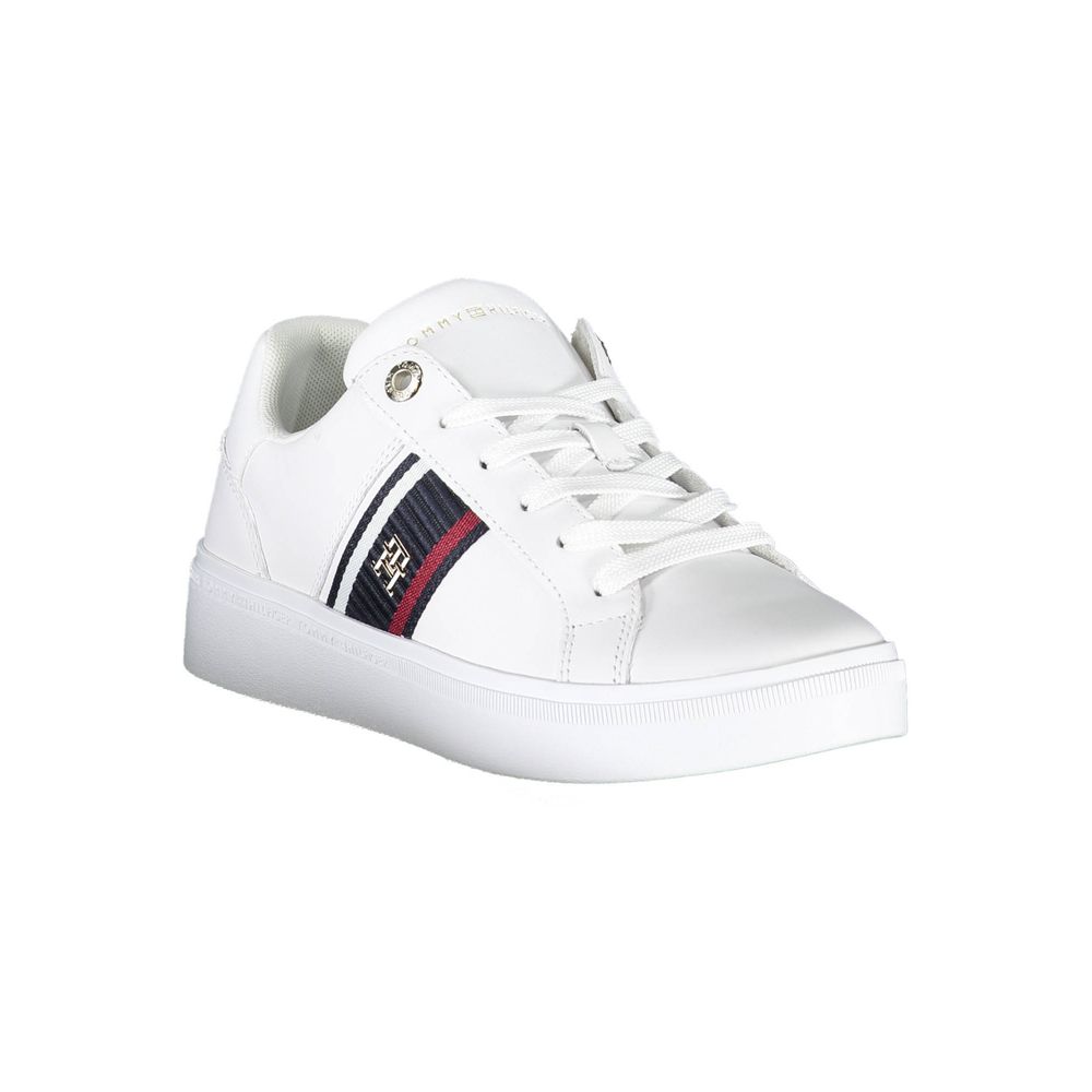 Zapatilla blanca de poliéster