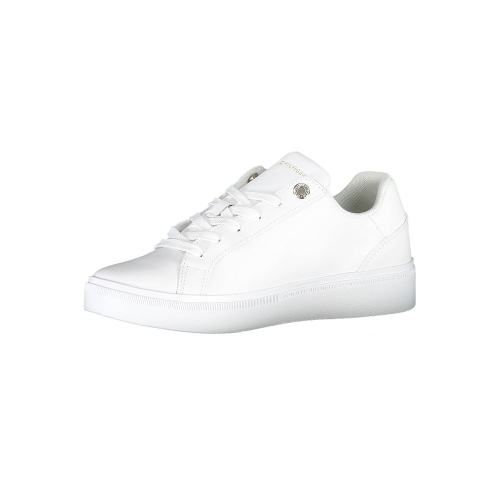 Zapatilla blanca de poliéster