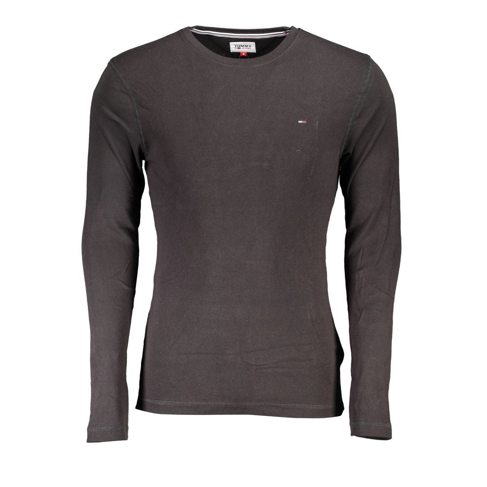 Camiseta negra de algodón