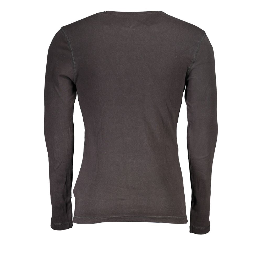 Camiseta negra de algodón
