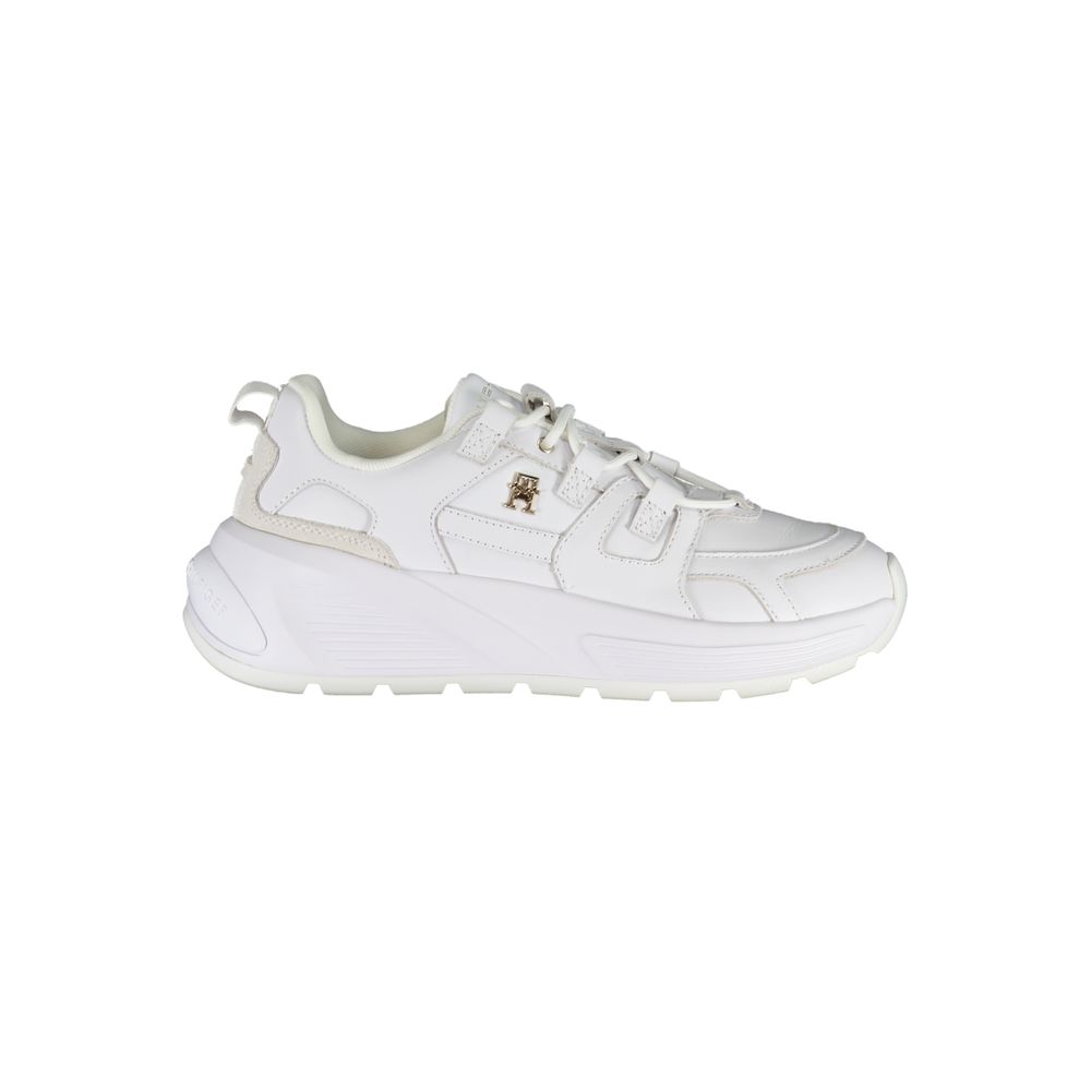 Zapatilla blanca de poliéster