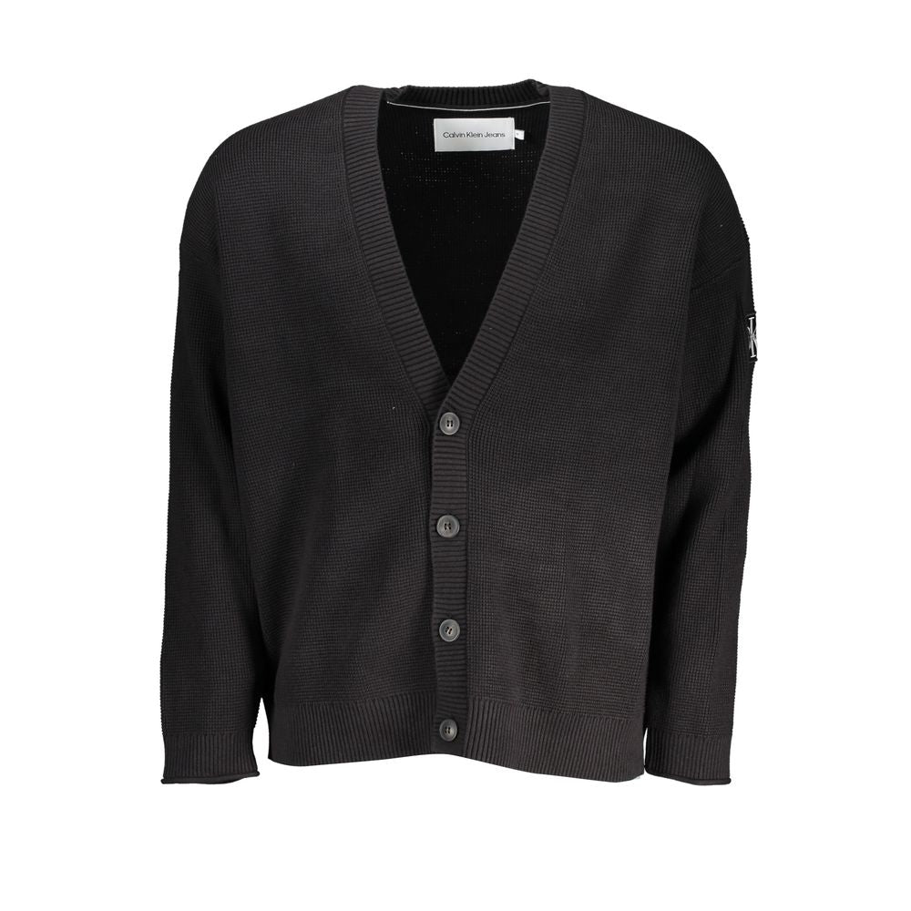 Jersey negro de algodón