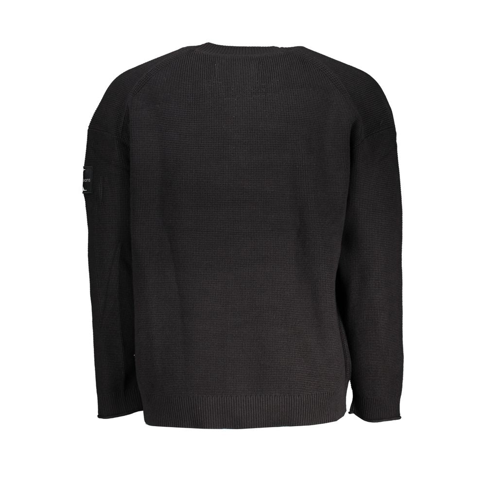 Jersey negro de algodón