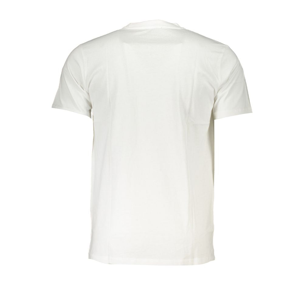 Camiseta blanca de algodón