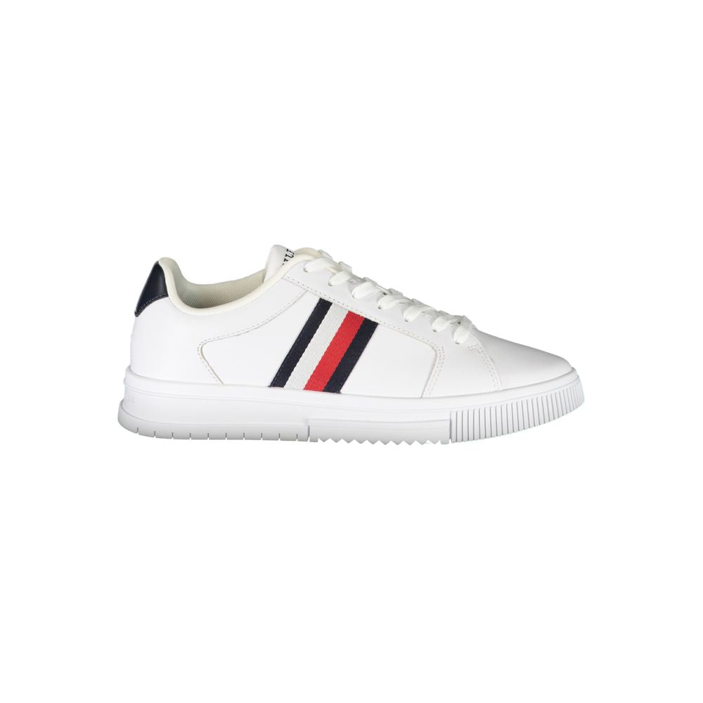 Zapatilla blanca de poliéster