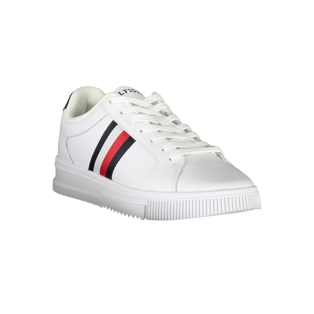 Zapatilla blanca de poliéster