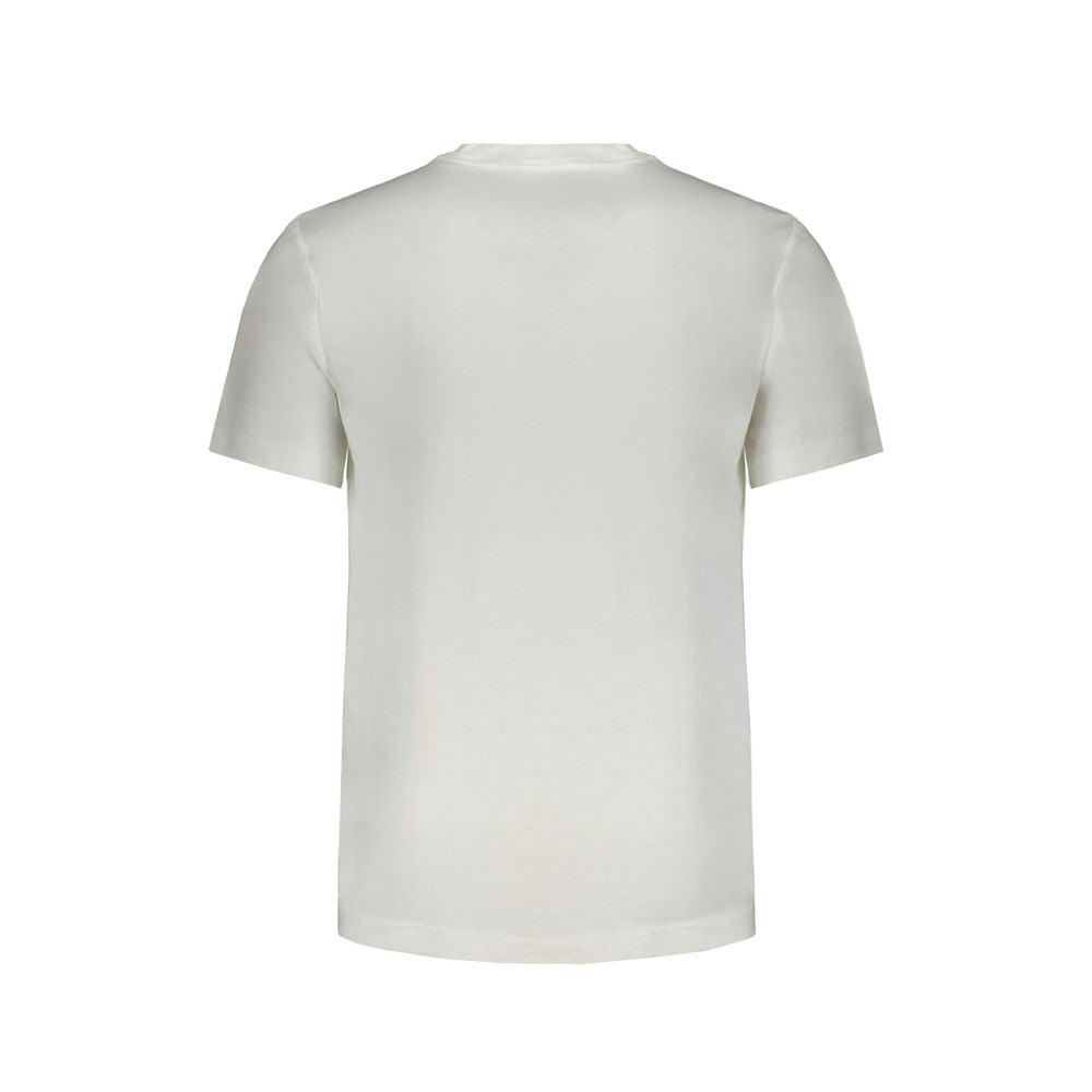Camiseta blanca de algodón