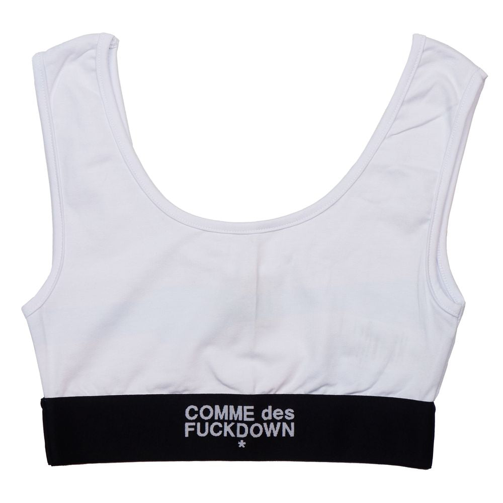 White Cotton Tops & T-Shirt