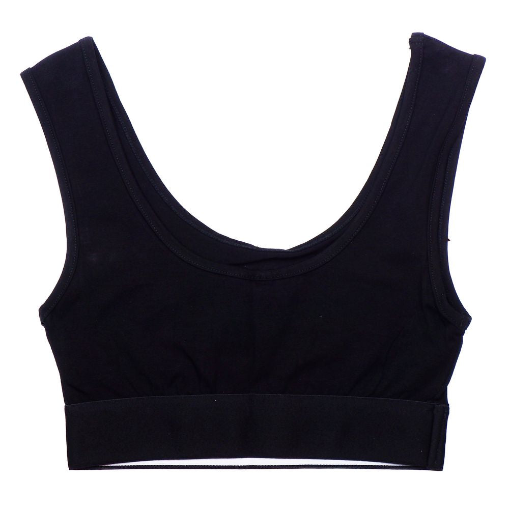 Tops y camisetas de algodón negro