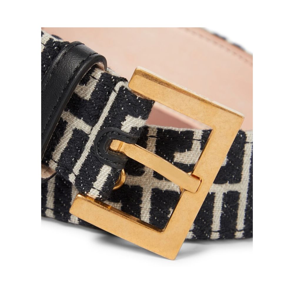 Black Leather Belt