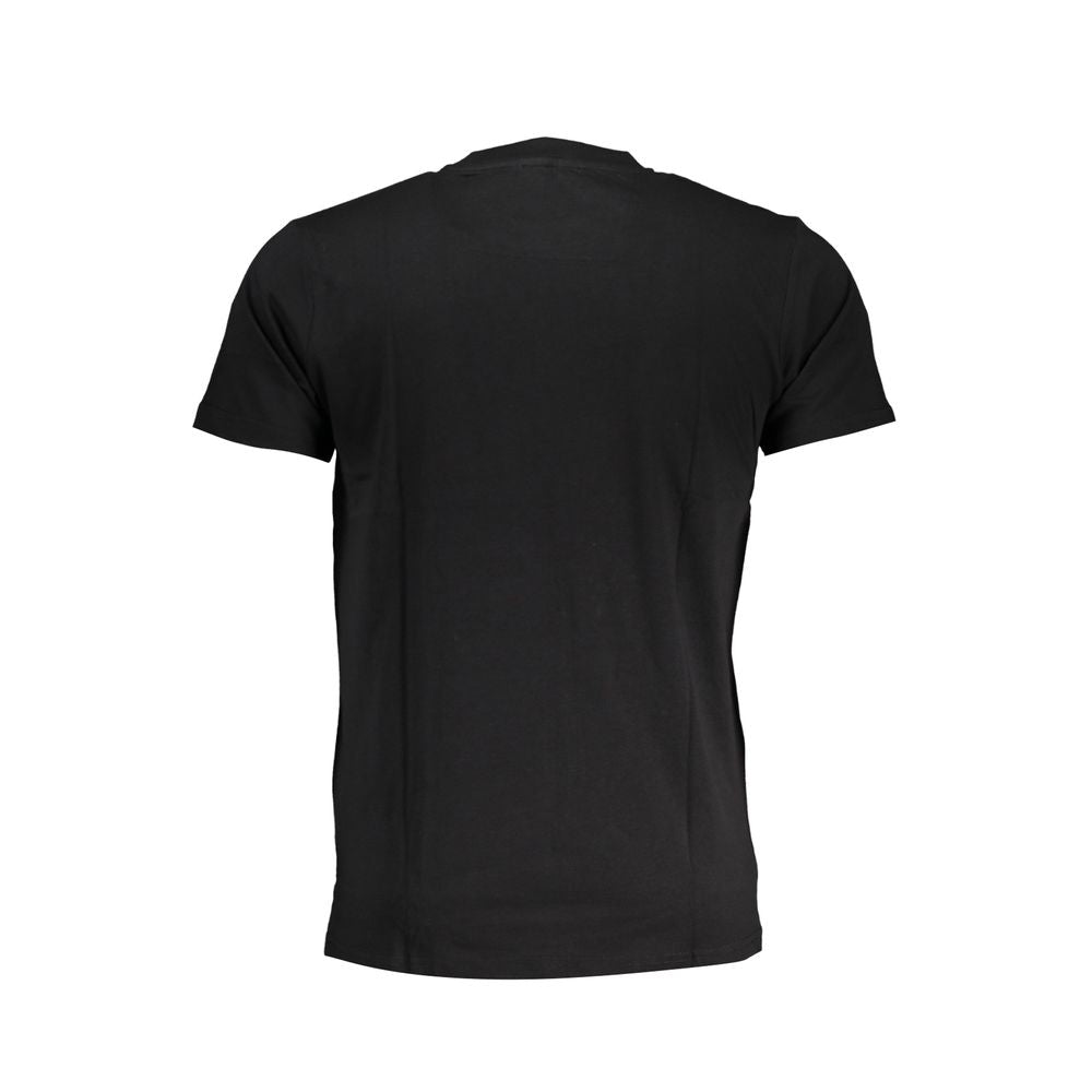 Camiseta negra de algodón