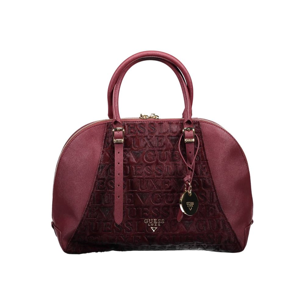 Purple Leather Handbag