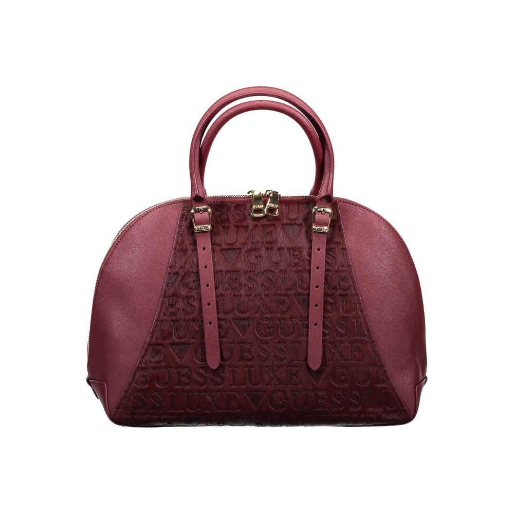 Purple Leather Handbag