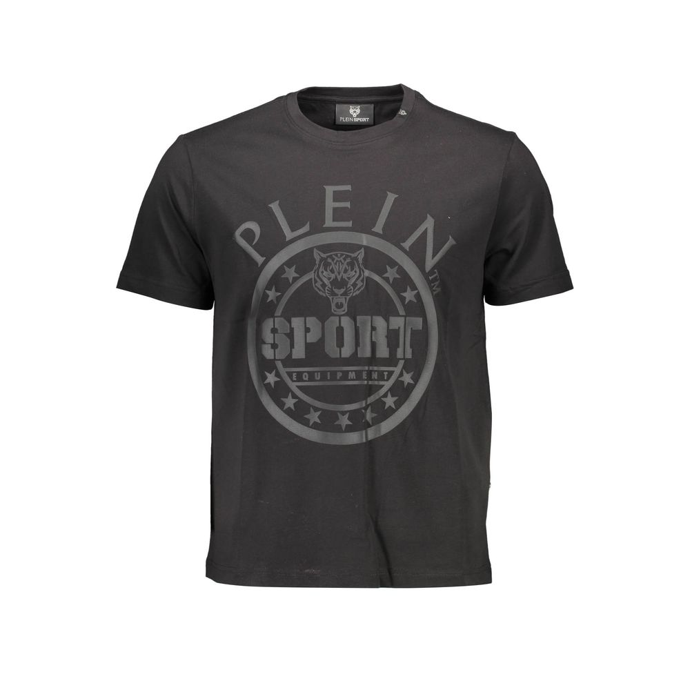 Camiseta negra de algodón