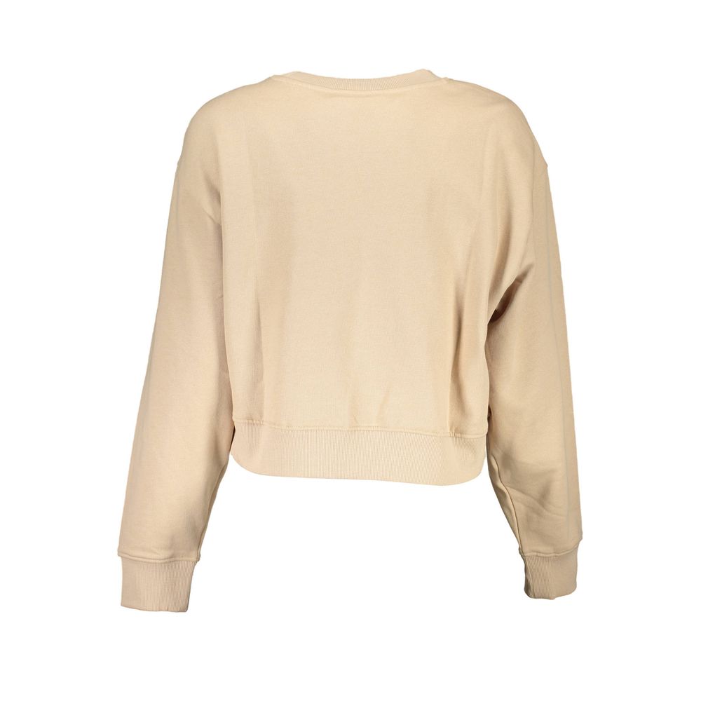 Beige Cotton Sweater