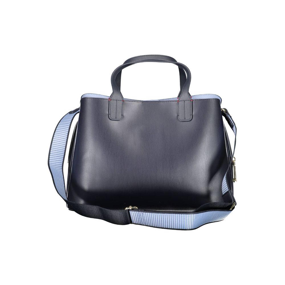 Blue Polyethylene Handbag