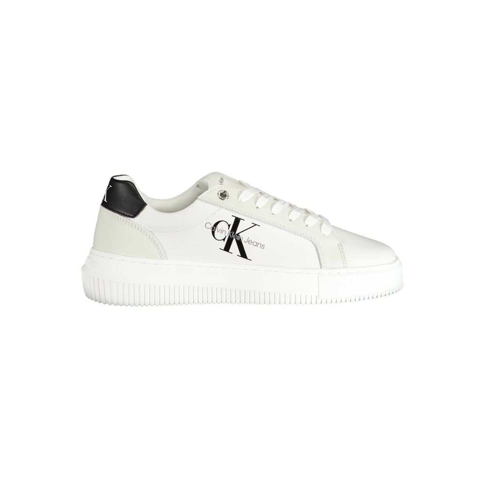 Zapatilla blanca de poliéster