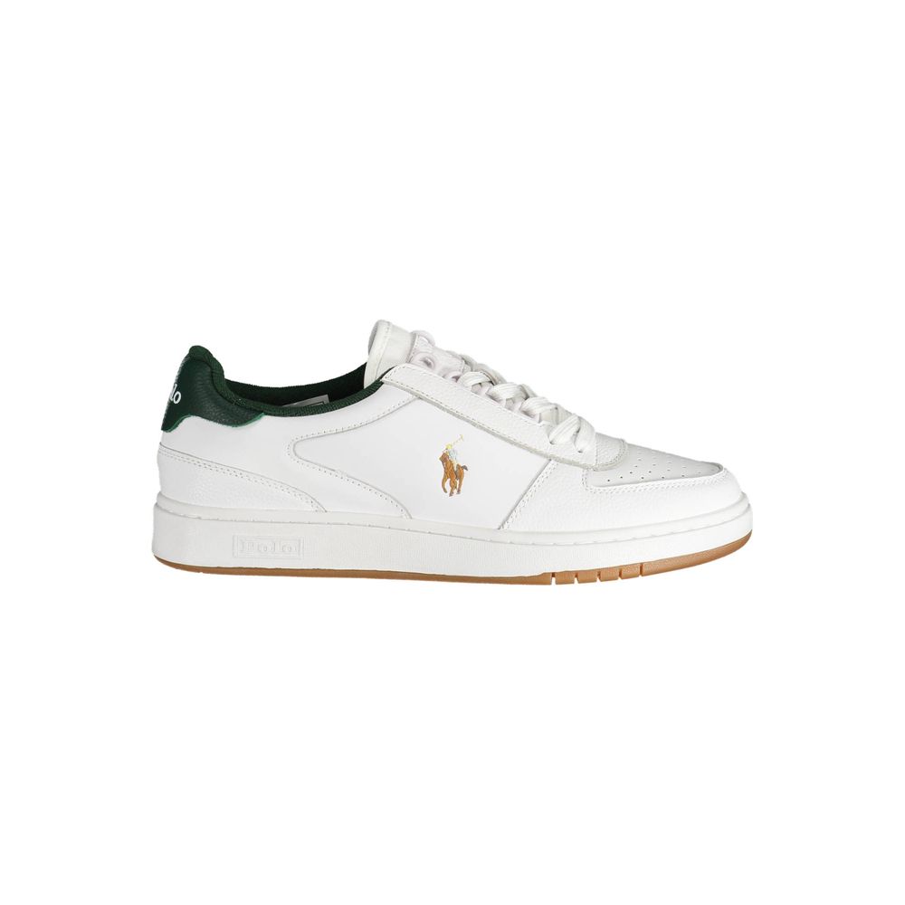 Zapatilla blanca de poliéster