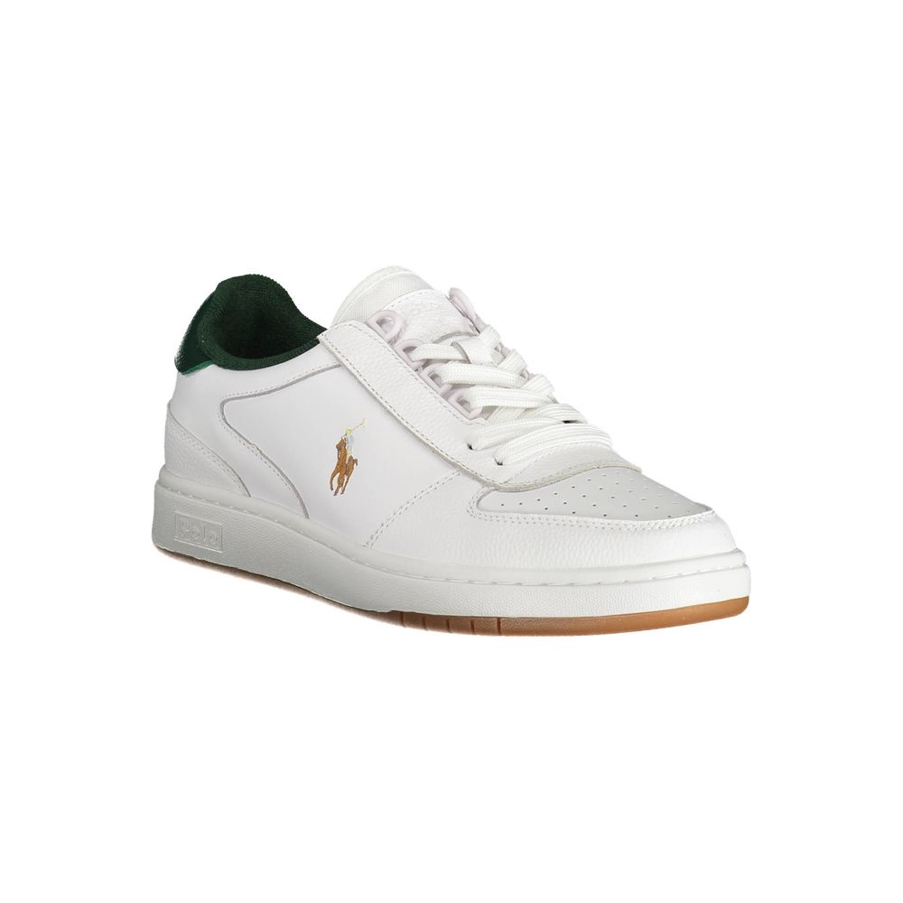 Zapatilla blanca de poliéster