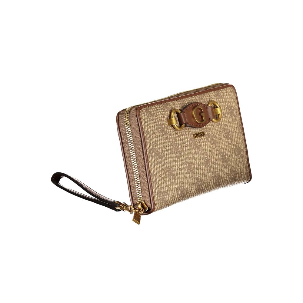 Cartera de polietileno beige