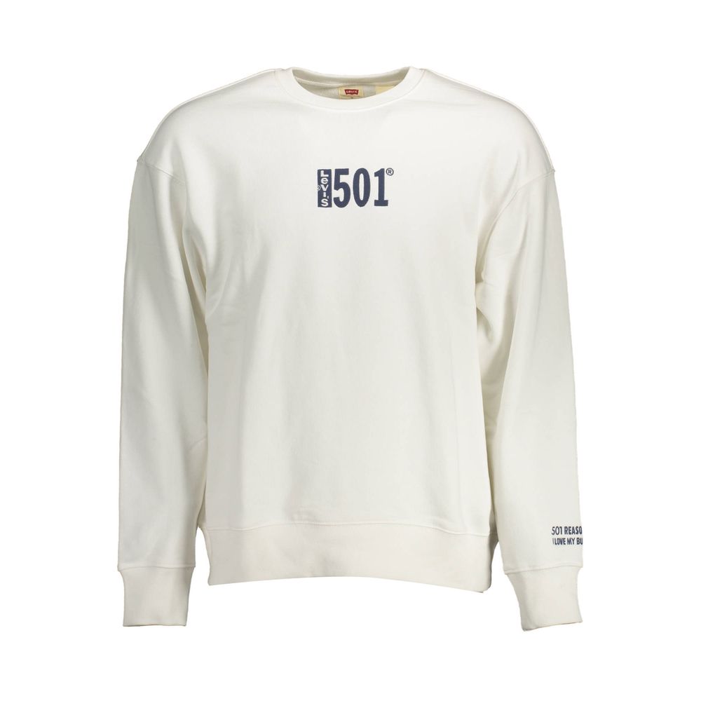 Jersey blanco de algodón