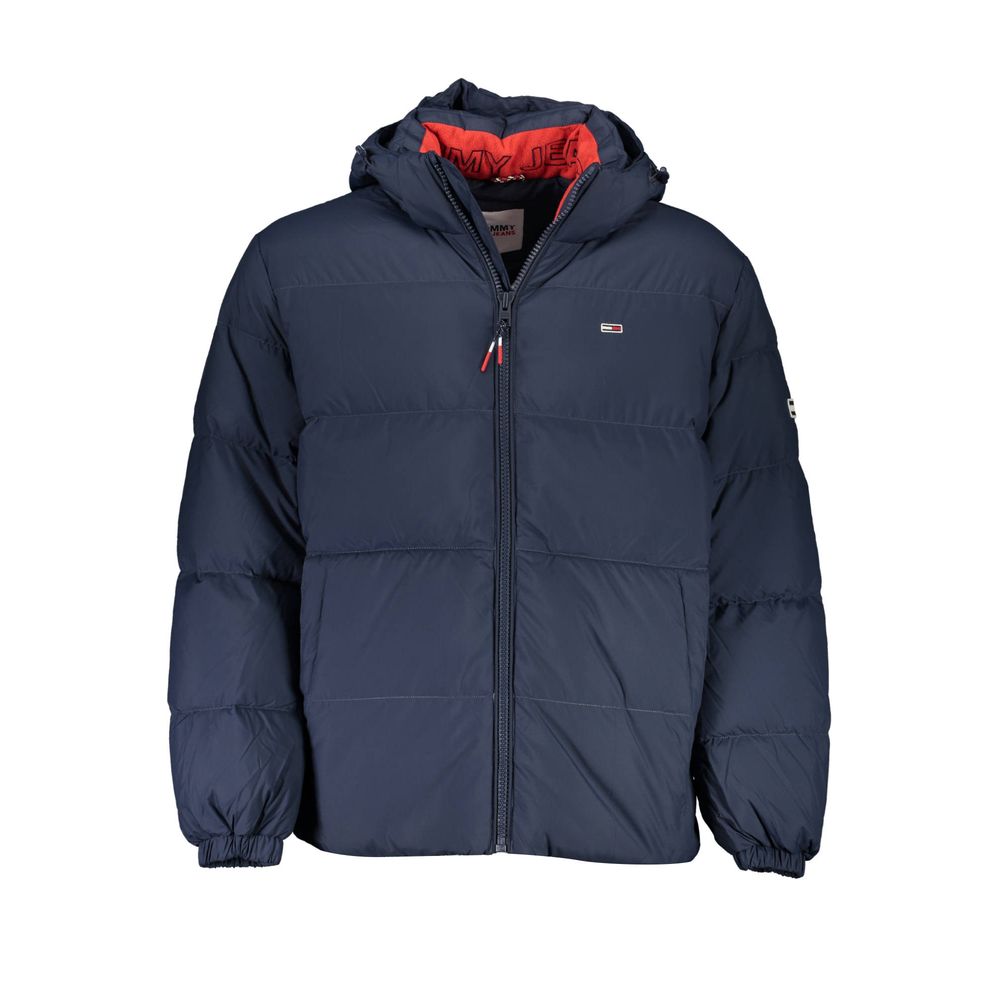 Blue Polyester Jacket