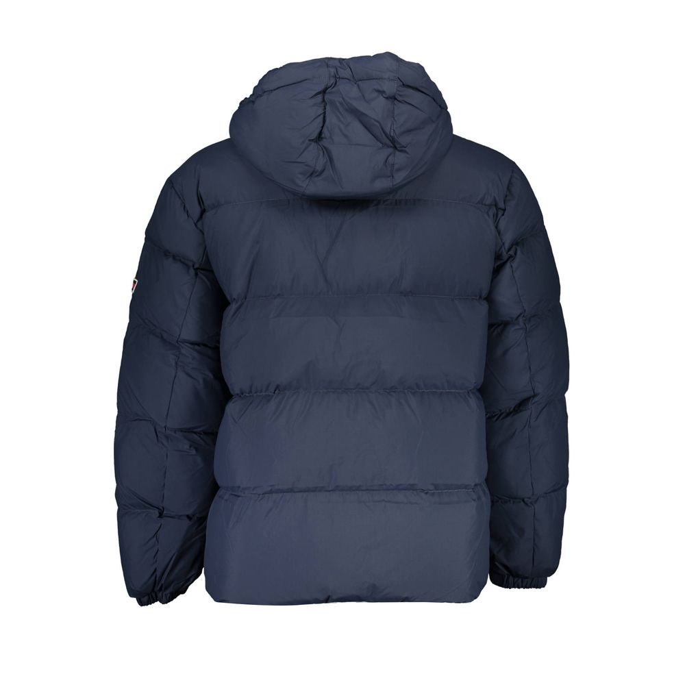 Blue Polyester Jacket