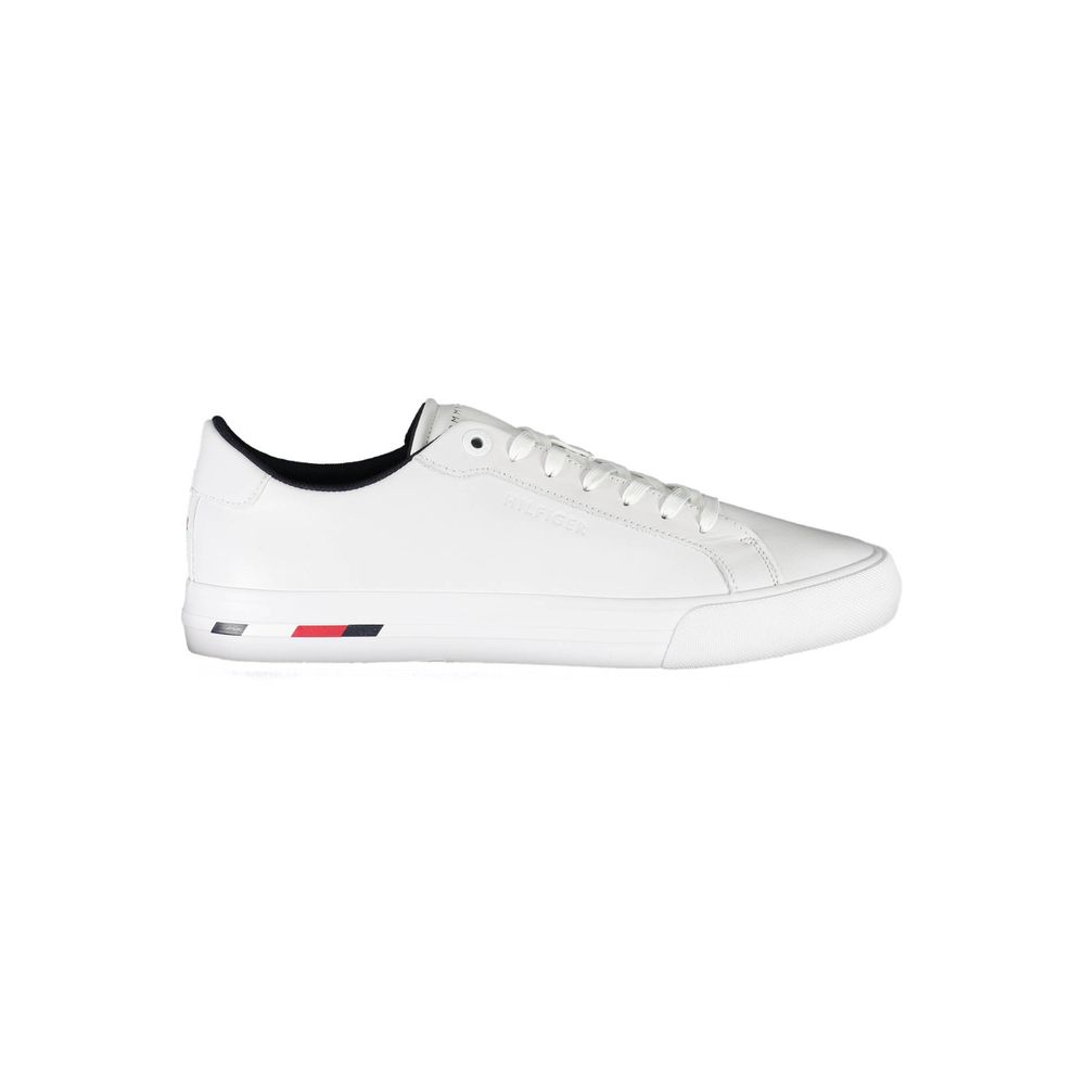 Zapatilla blanca de poliéster