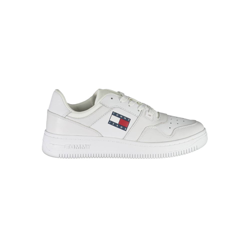 Zapatilla blanca de poliéster