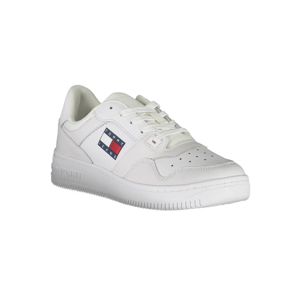 Zapatilla blanca de poliéster
