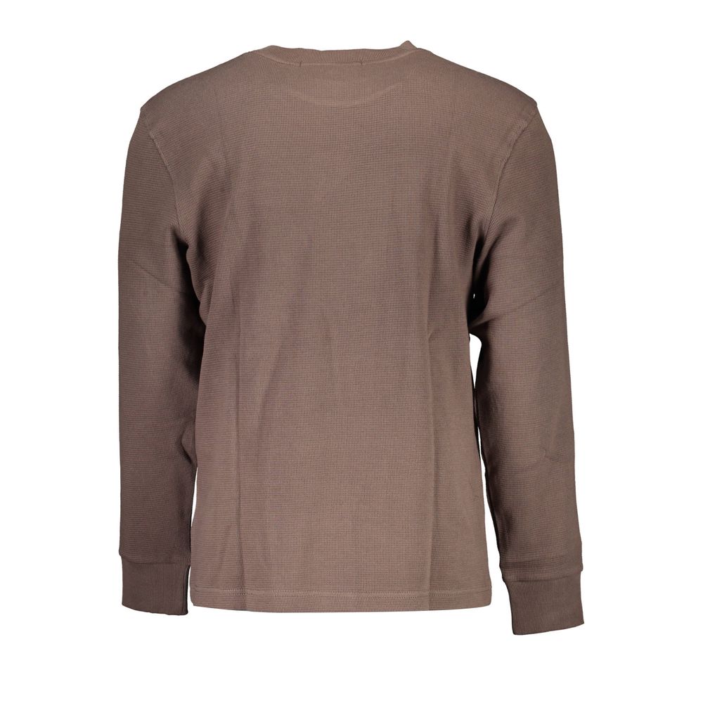 Brown Cotton Sweater