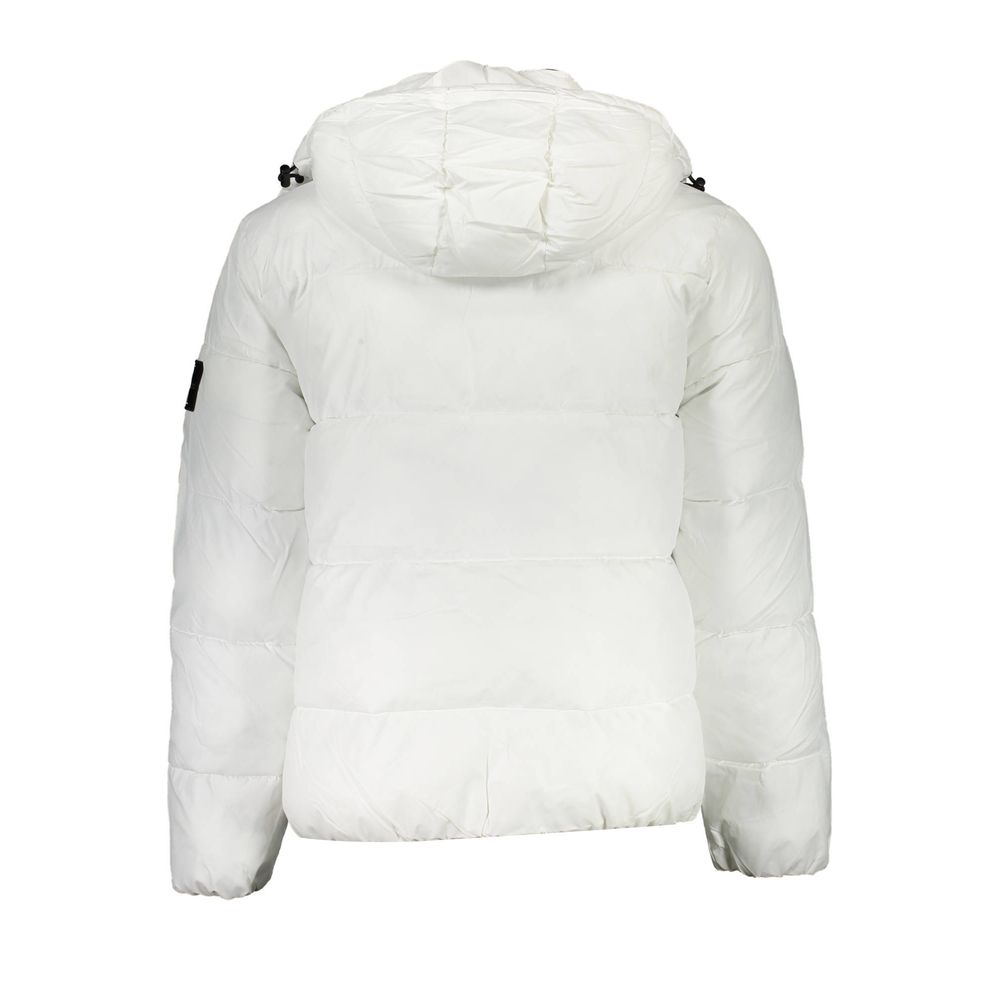 White Polyester Jacket