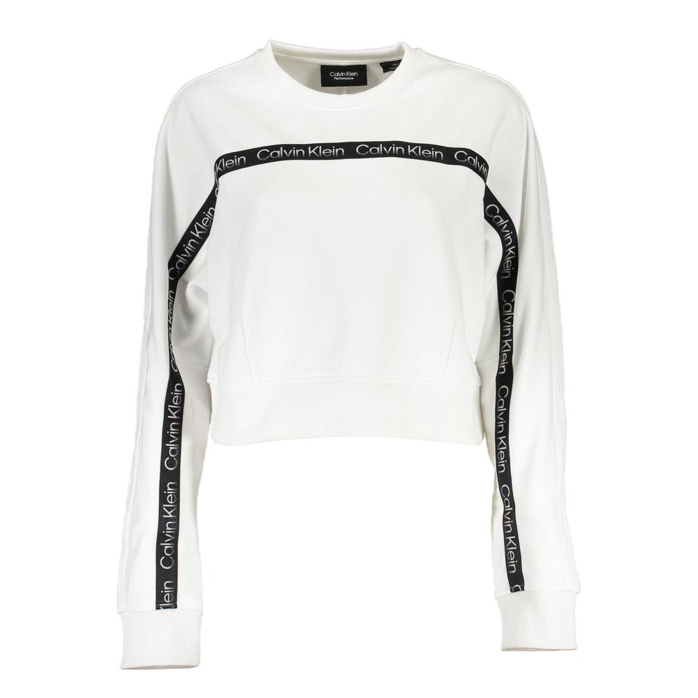 Jersey blanco de poliéster