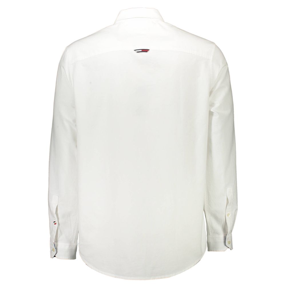 Camisa blanca de algodón