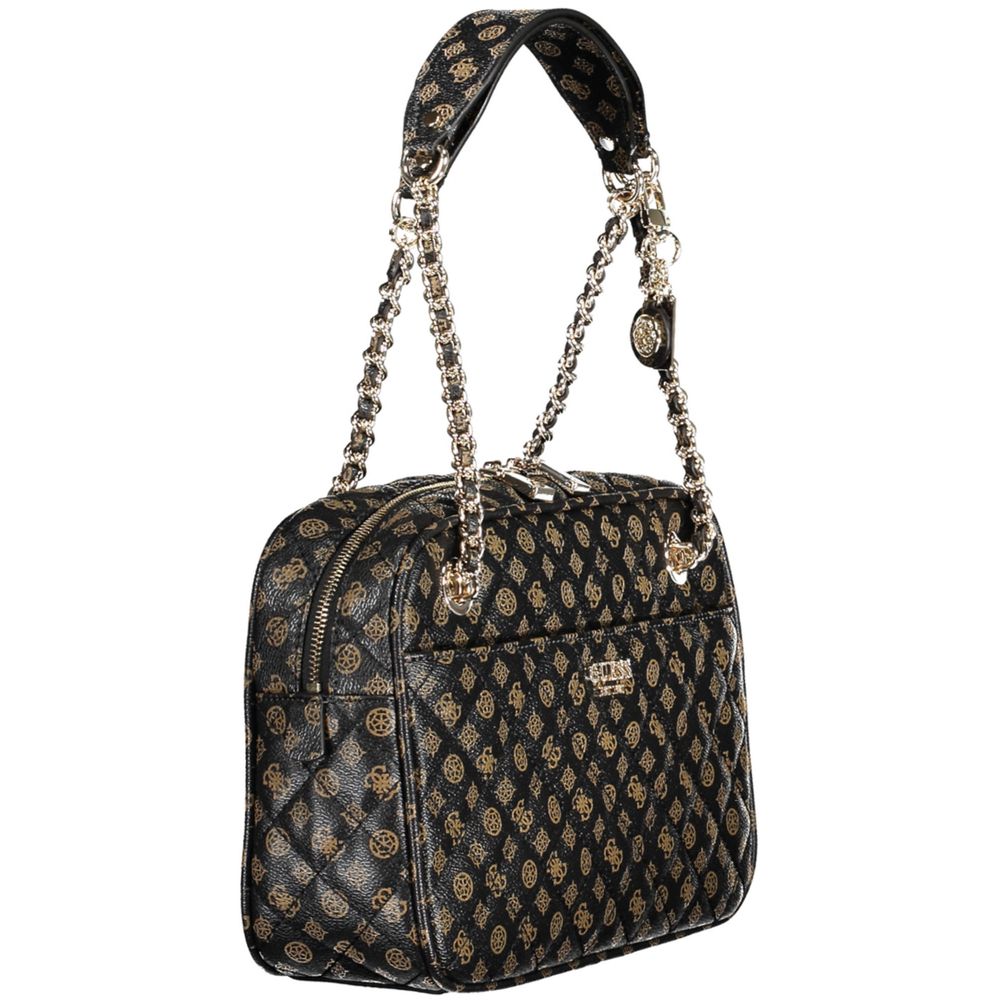 Brown Polyethylene Handbag