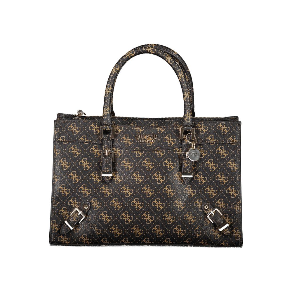 Brown Polyethylene Handbag
