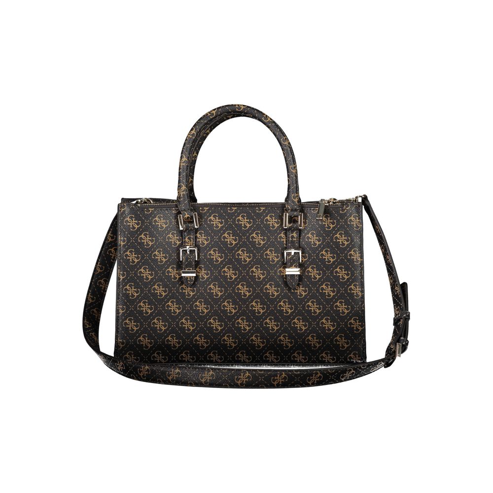 Brown Polyethylene Handbag