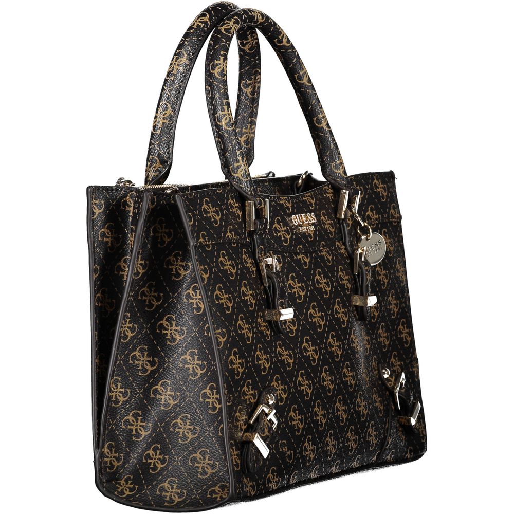 Brown Polyethylene Handbag