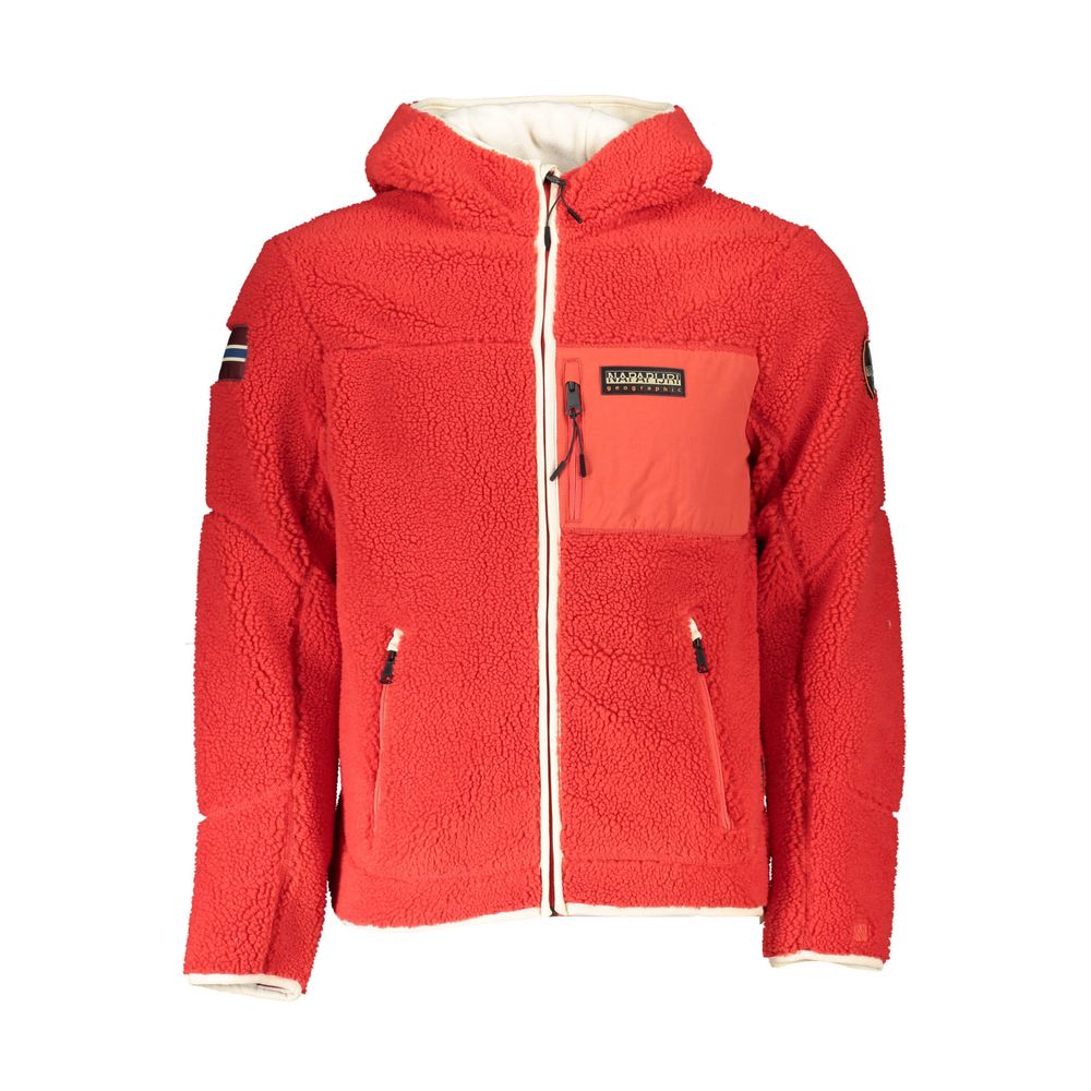 Red Polyester Jacket