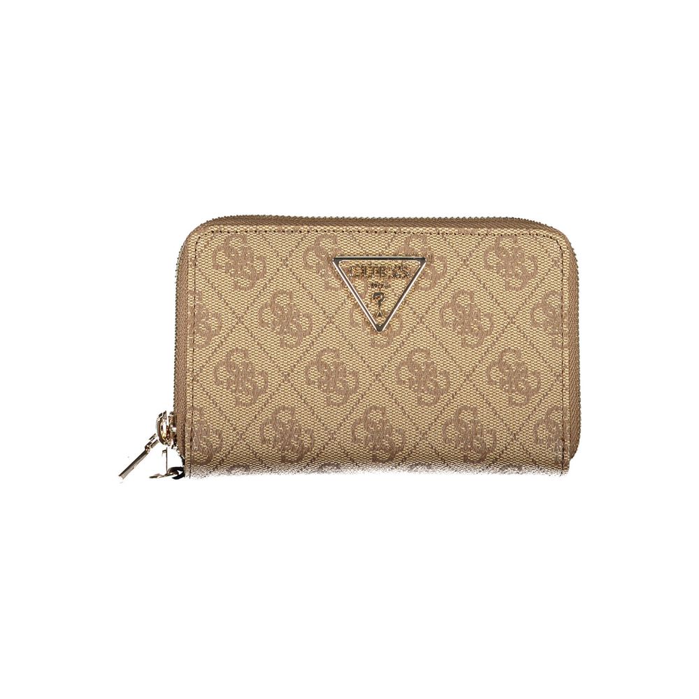 Cartera de polietileno beige