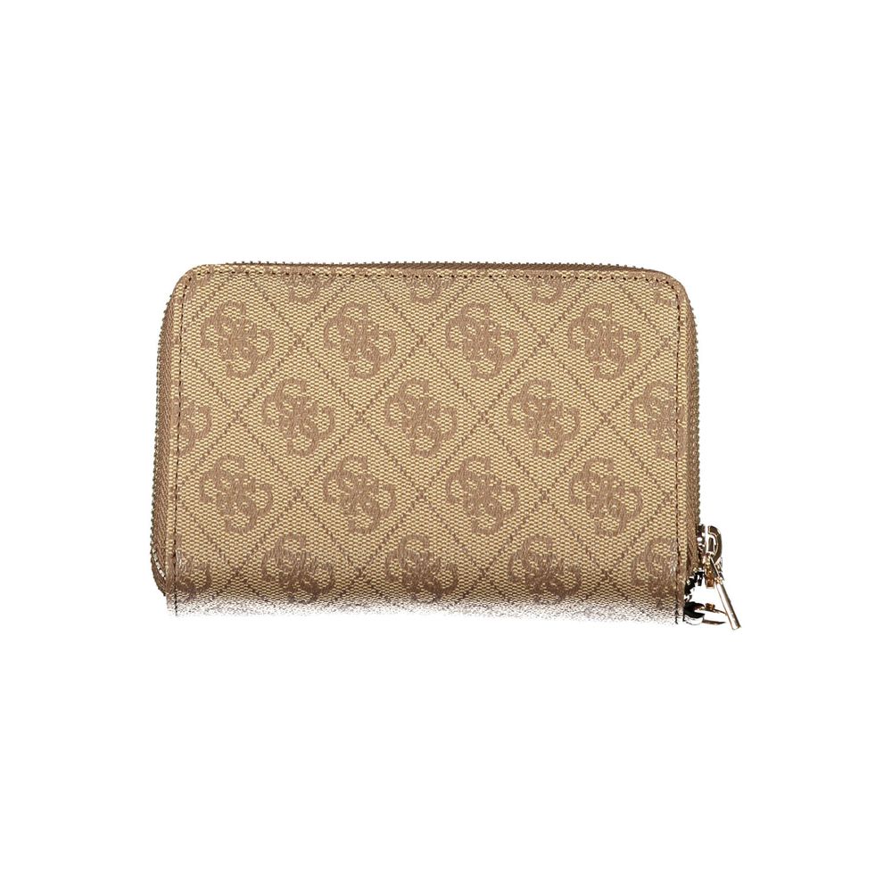 Cartera de polietileno beige