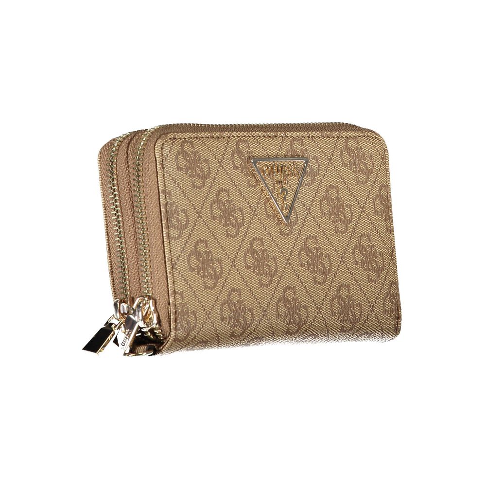Cartera de polietileno beige