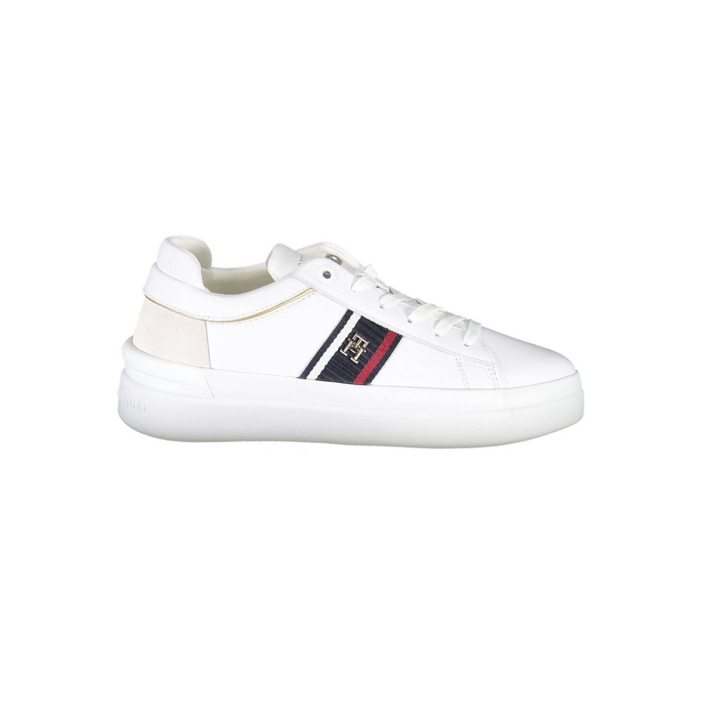 Zapatilla blanca de poliéster