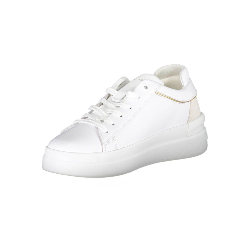 Zapatilla blanca de poliéster
