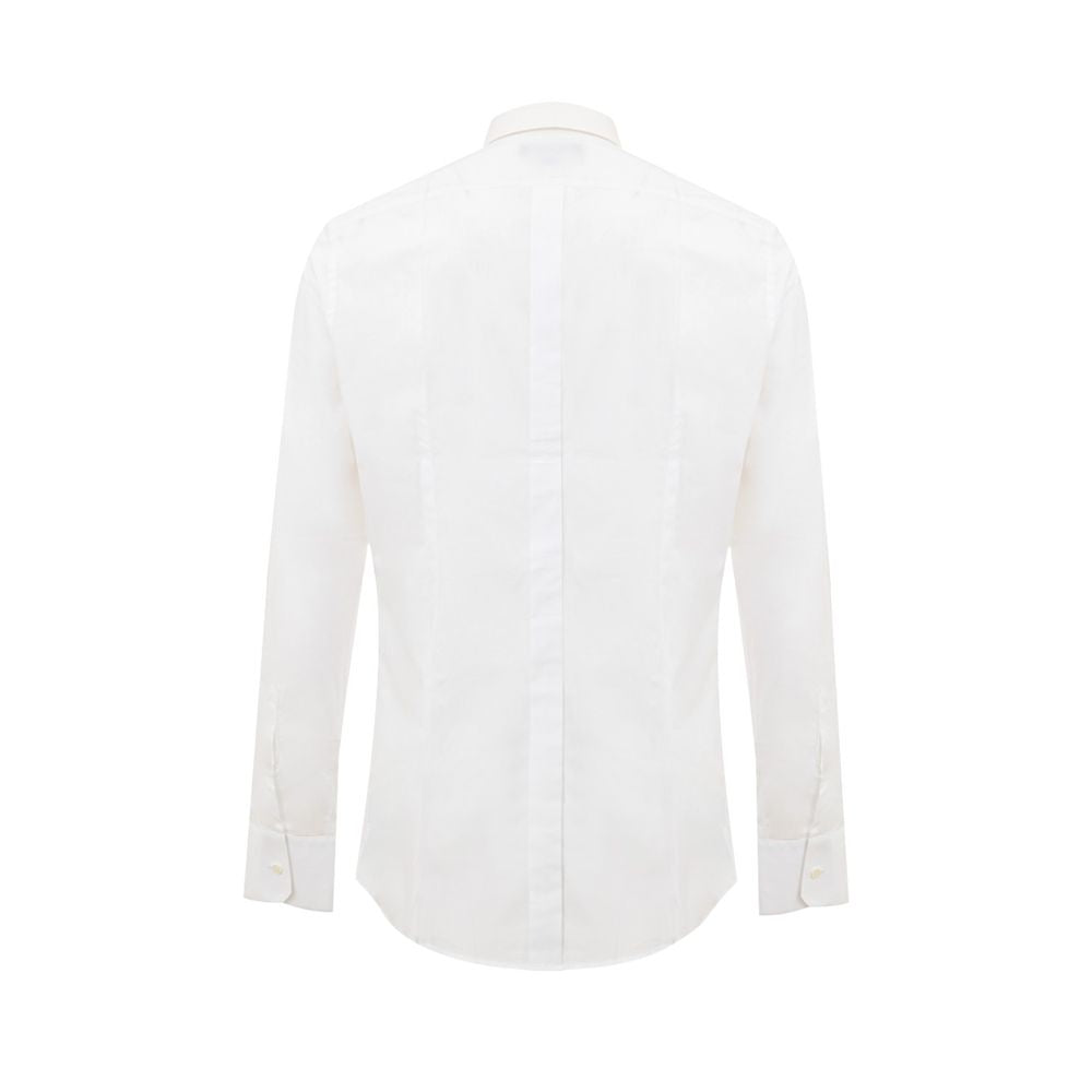 Camisa blanca de algodón