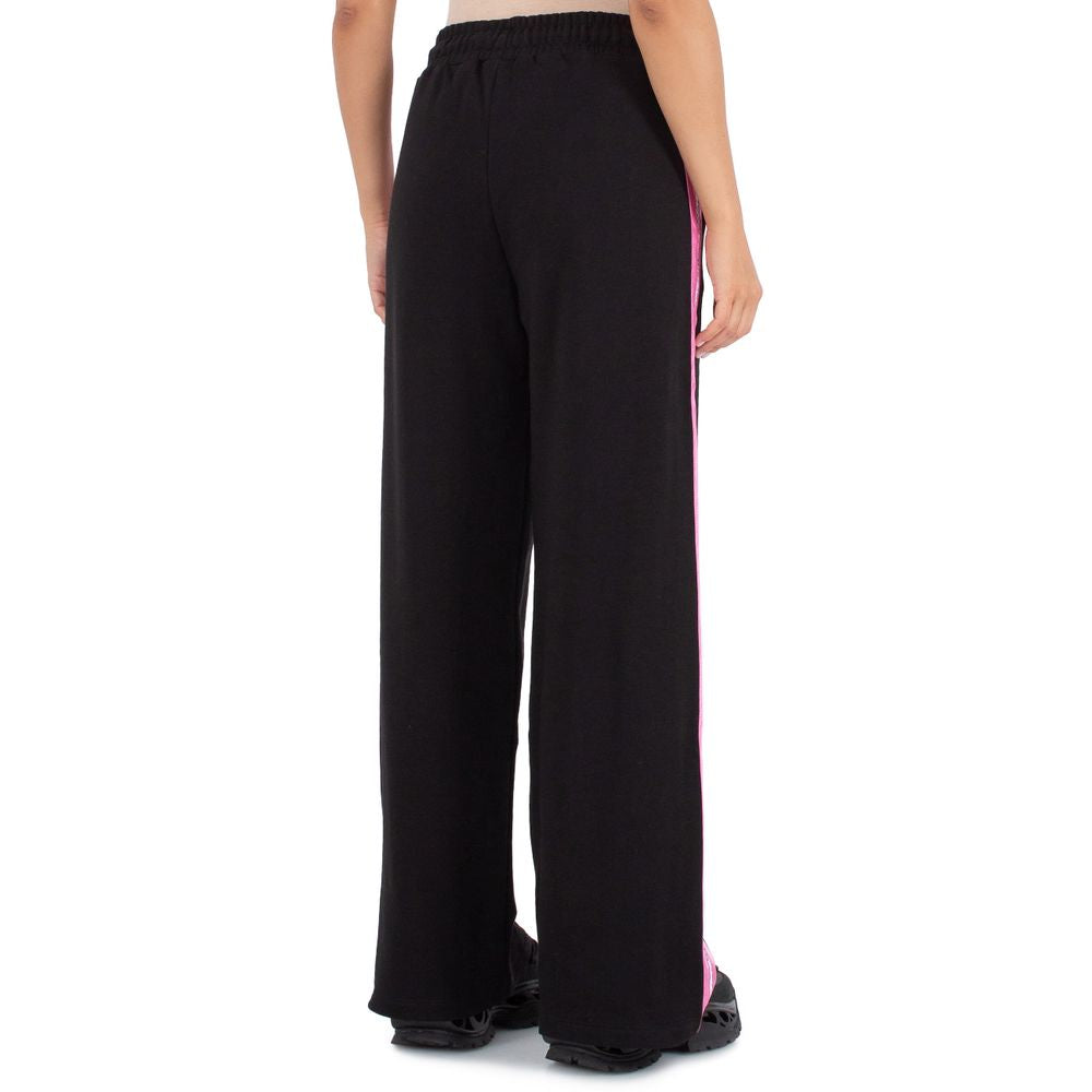 Black Cotton Jeans & Pant