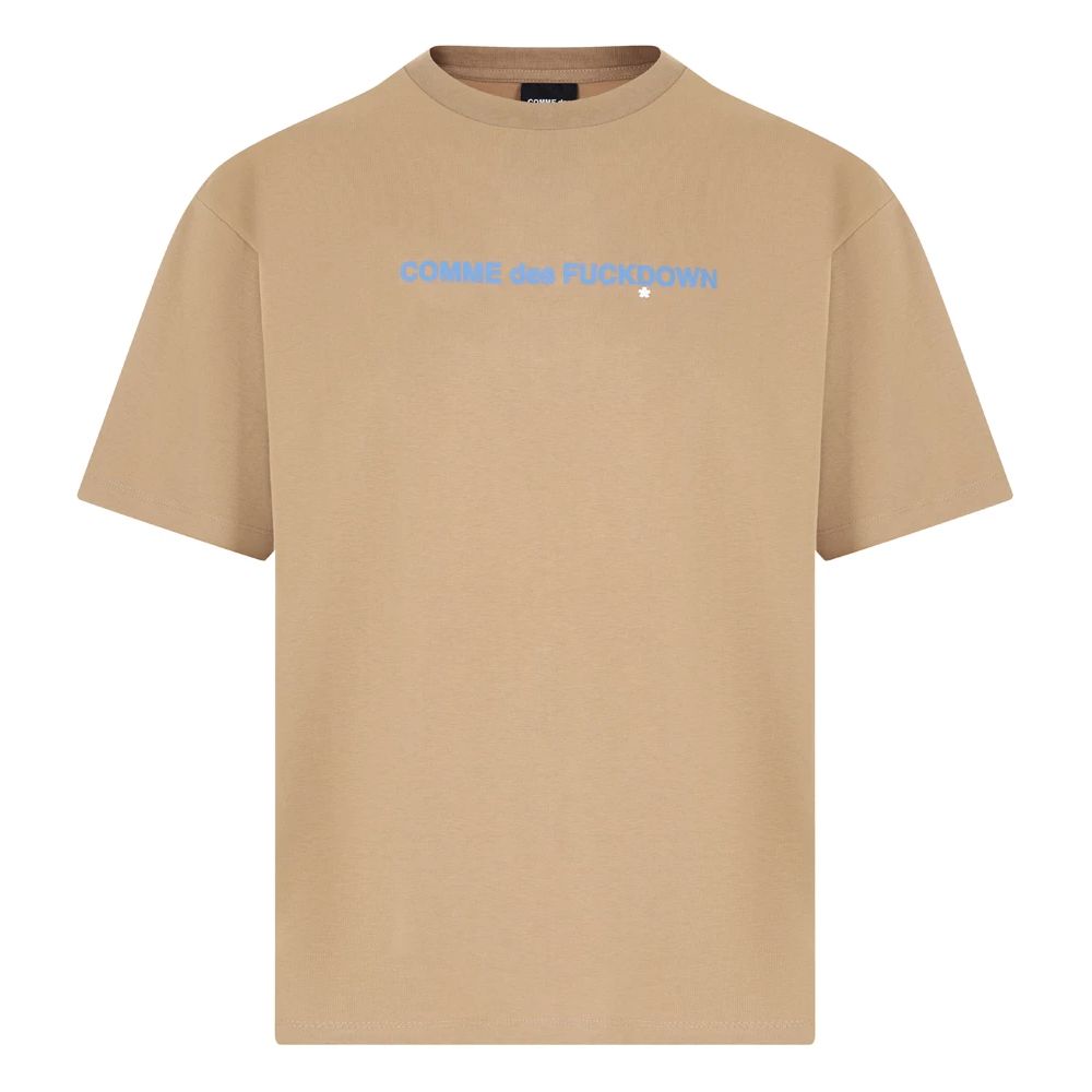Camiseta de algodón marrón