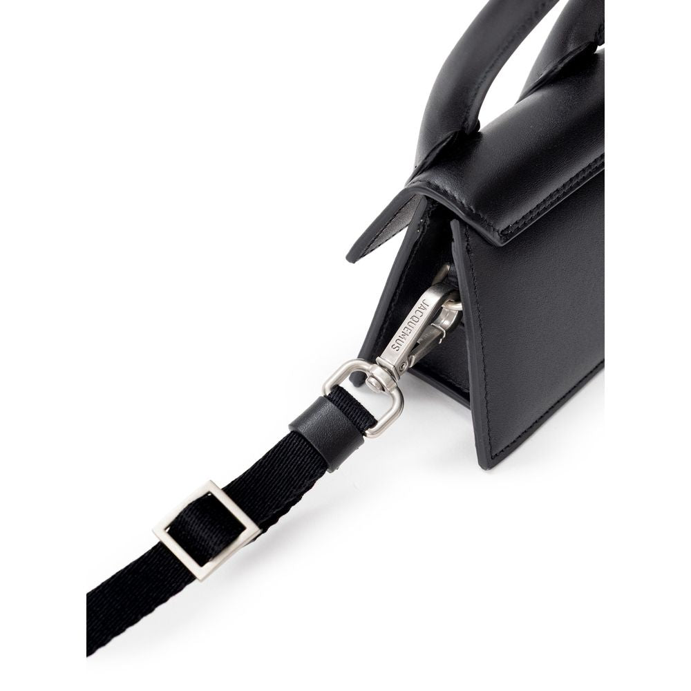 Bolso de piel negro