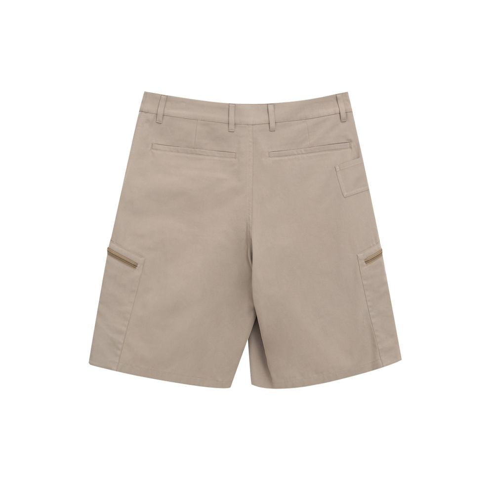 Beige Cotton Cargo